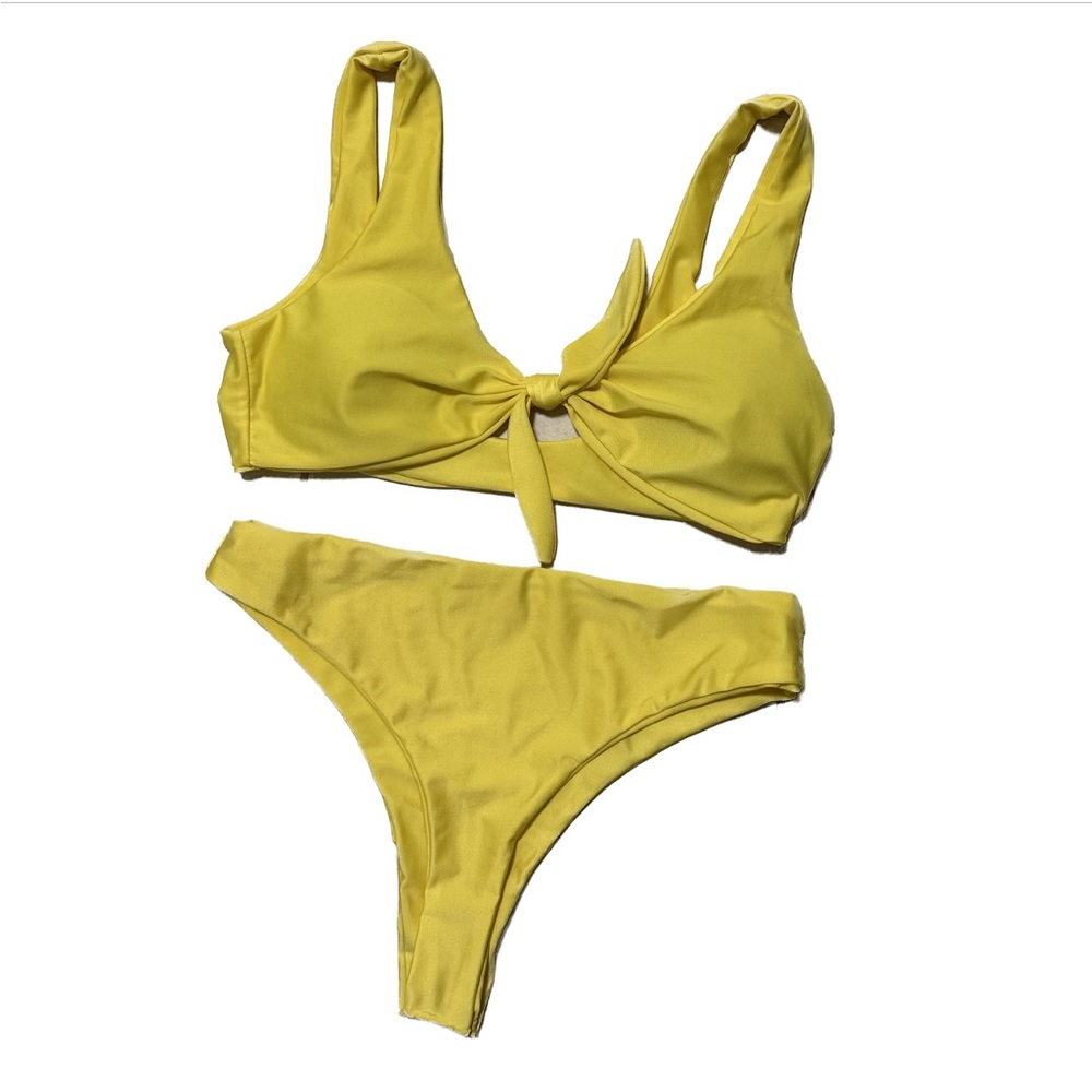 Brand new yellow bikini
